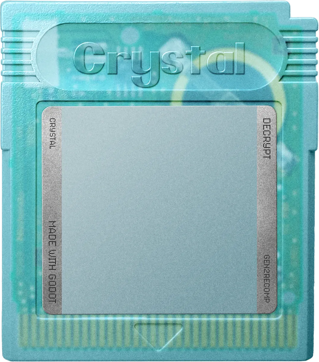 Crystal cartridge