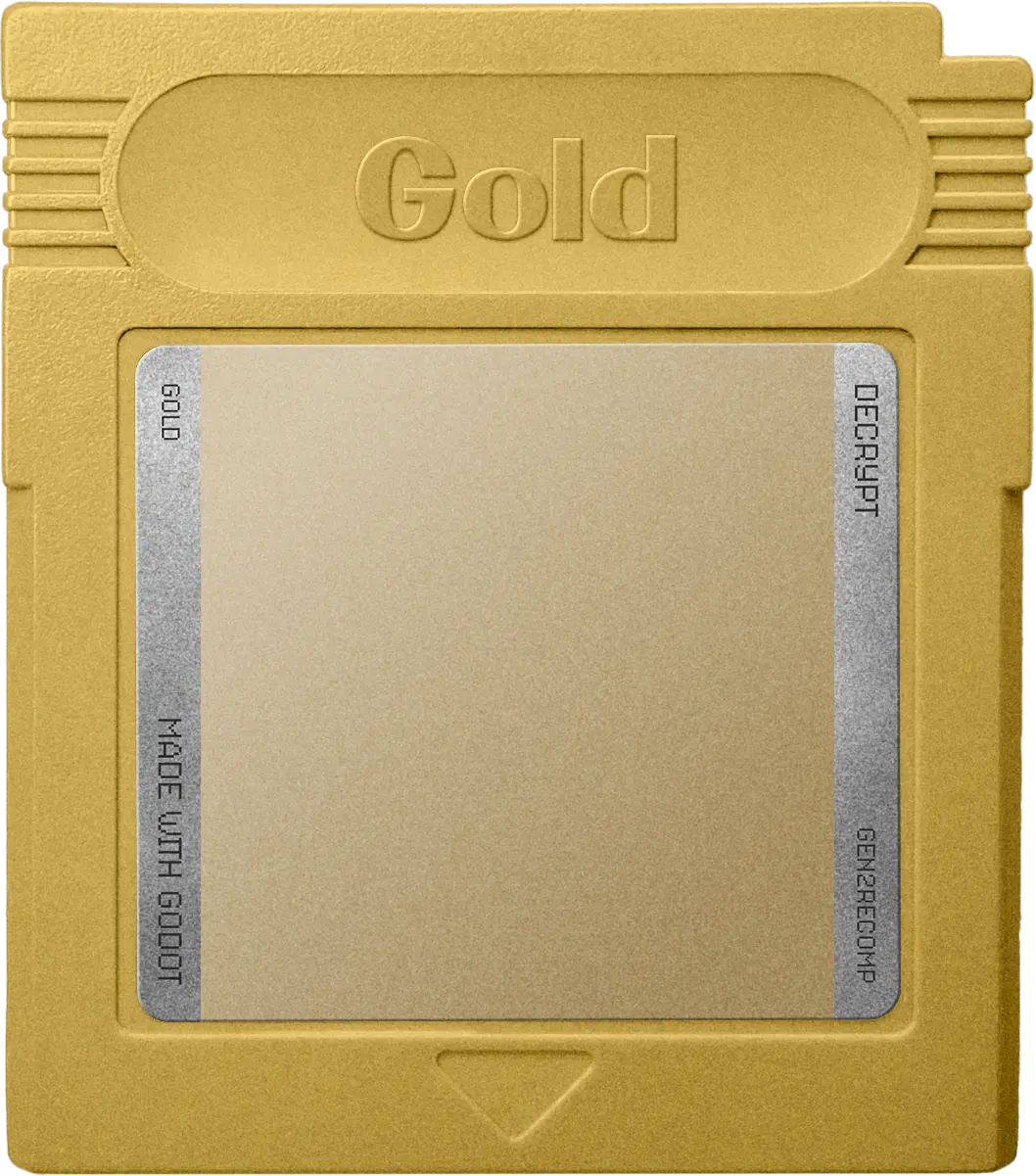 Gold cartridge